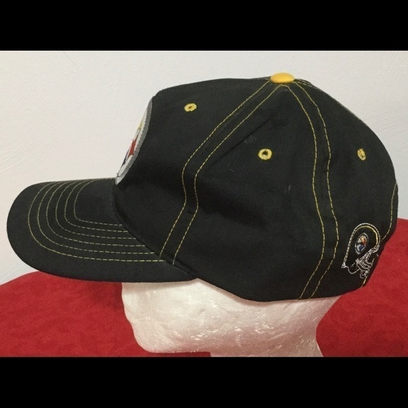 vintage Pittsburgh Steelers ANNCO Snapback Hat - Picture 4 of 8